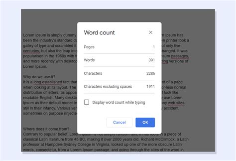 How to Show How Many Words You've Typed on Google Docs and Why Counting Words Feels Like Counting Stars